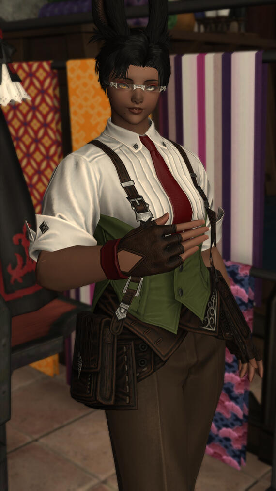 Screenshot of Jun in their typical fashion